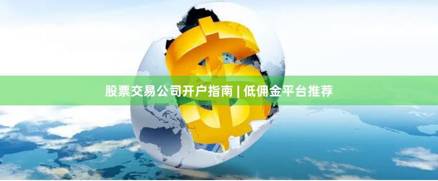 股票交易公司开户指南 | 低佣金平台推荐